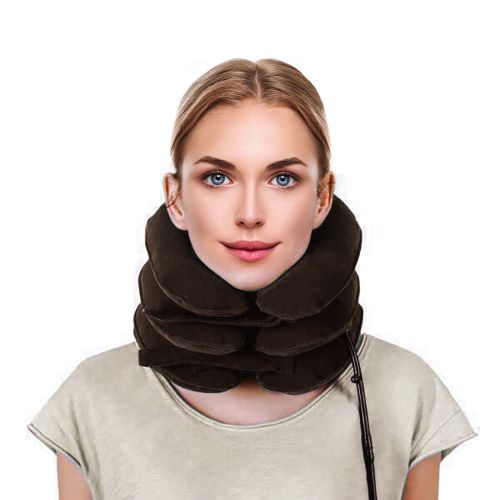 Collier gonflable de soulagement de douleur pour hernie discale cervicale traitement efficace