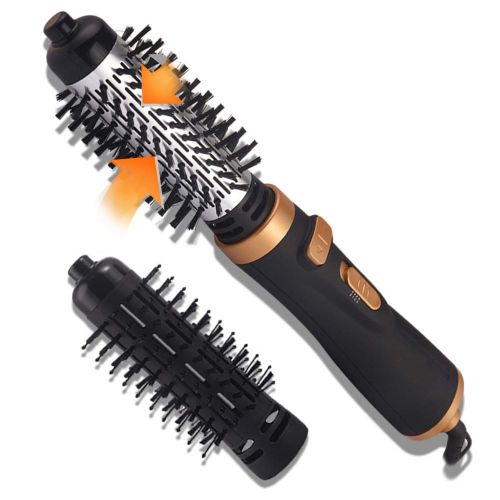 Brosse rotative à air chaud Cheveux rotatifs Styler à air multifonctionnels 2in1