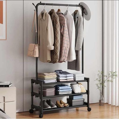 New Porte-vêtement Étagère De Placard 30kg Support De Canne , Chaussures Cintre