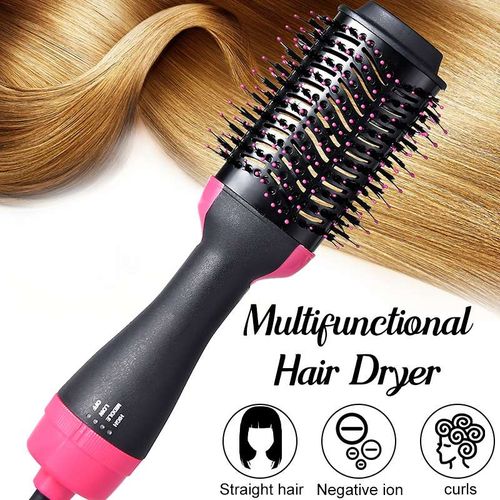 Brosse Soufflante à Air Chaud Multifonction,Sèche-Cheveux,Lisseur,Peigne GERMANY