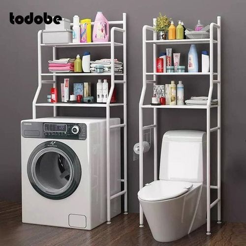 Étagère de rangement salle de bain pour toilettes