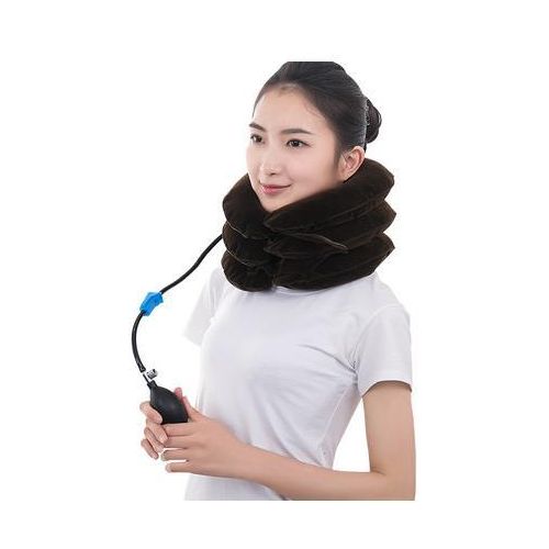 Collier gonflable de soulagement de douleur pour hernie discale cervicale traitement efficace
