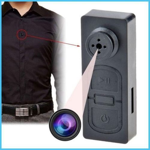 Mini Caméra espion Bouton de chemise Wifi 4K Motion Detection