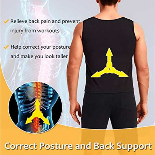 Homme Ceinture De Sudation Sauna,Sport,Entraîneur Abdominal,Perte De Poids Gilet