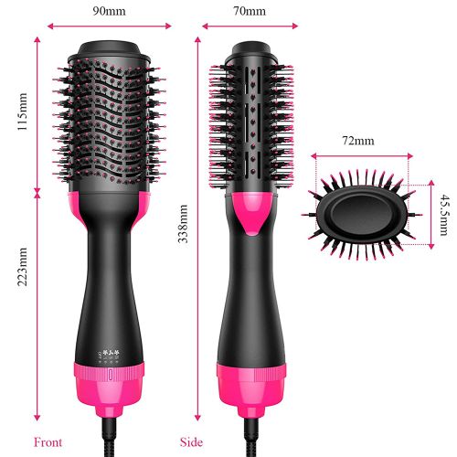 Brosse Soufflante à Air Chaud Multifonction,Sèche-Cheveux,Lisseur,Peigne GERMANY