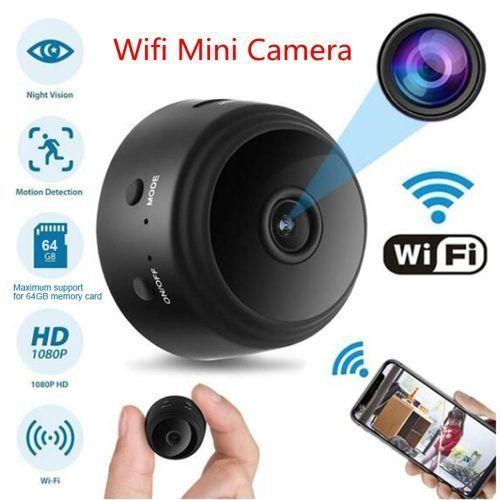 Mini caméra espion WiFi IP avec la transmission en direct