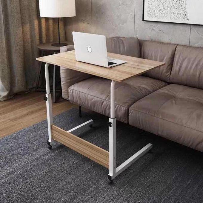 Table Bureau PC portable, Bureau Debout, Hauteur Réglable, Roues avec verrou
