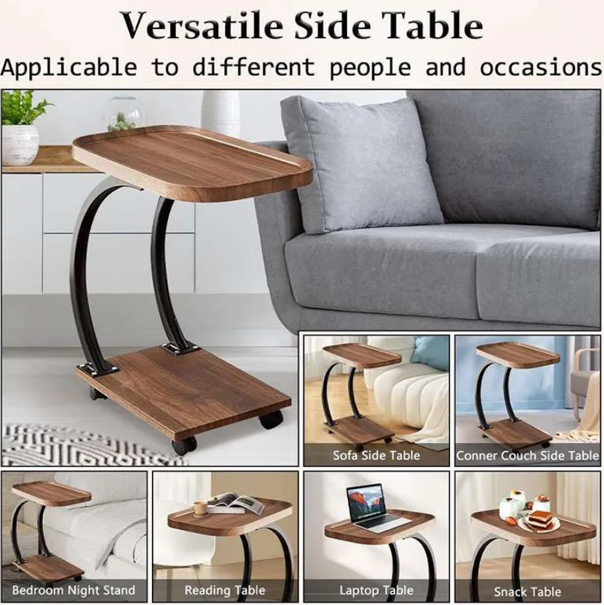 Table Moderne Anti-chute, Table de balcon, support de café artistique Tables Utilitaires Multifonctions