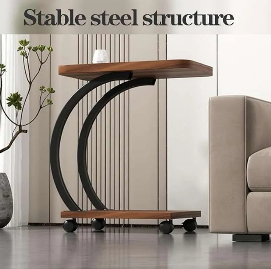 Table Moderne Anti-chute, Table de balcon, support de café artistique Tables Utilitaires Multifonctions